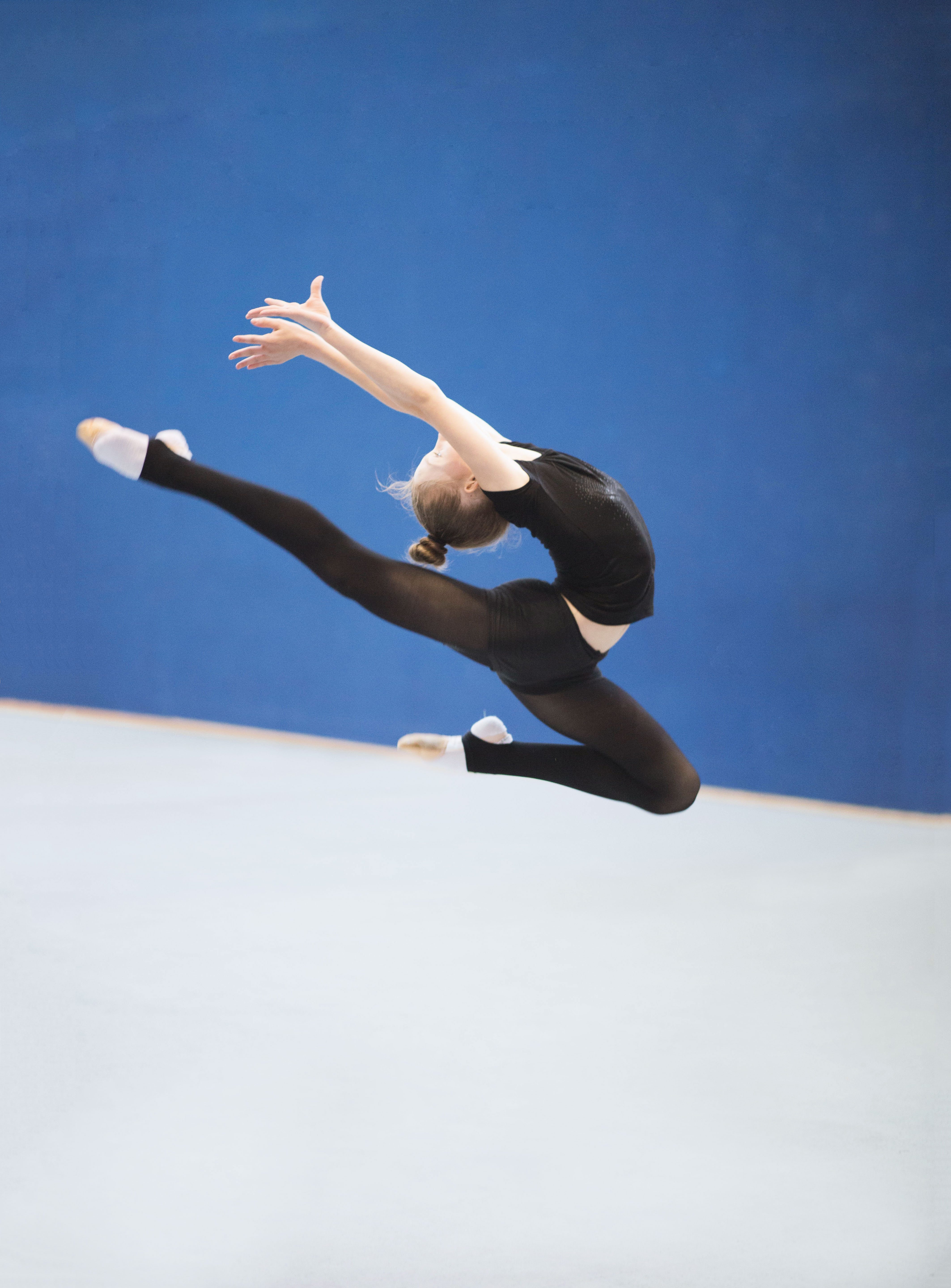 gymnaste Saut